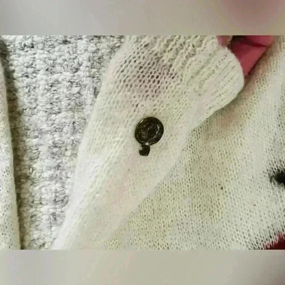 Maison Scotch Scotch & Soda Ivory Geometric Sweater Small - Picture 6 of 9